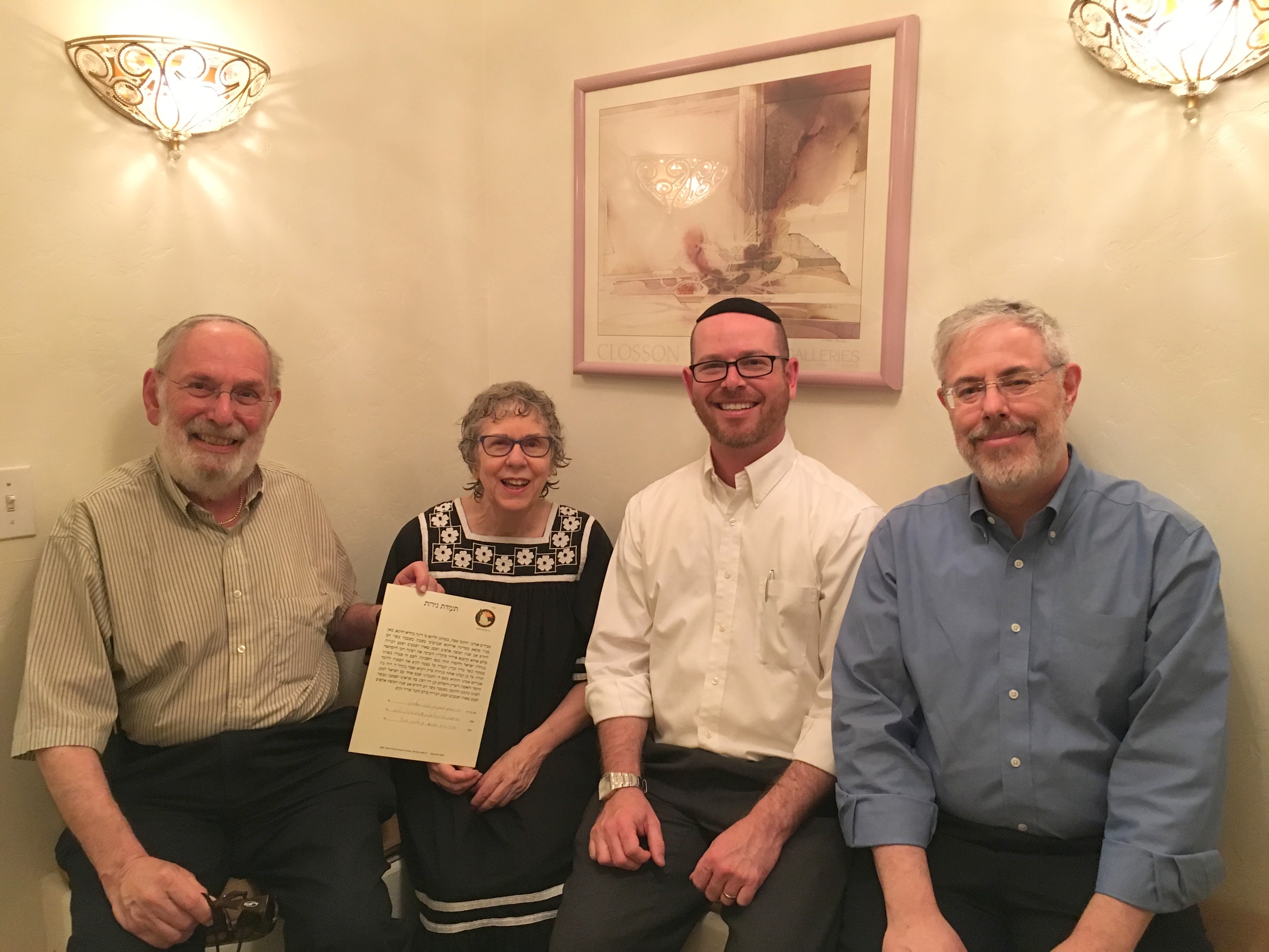 Elaine at the Mikvah - 8-9-17